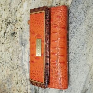 Brahmin Melborne Collection Tri-Fold Wallet